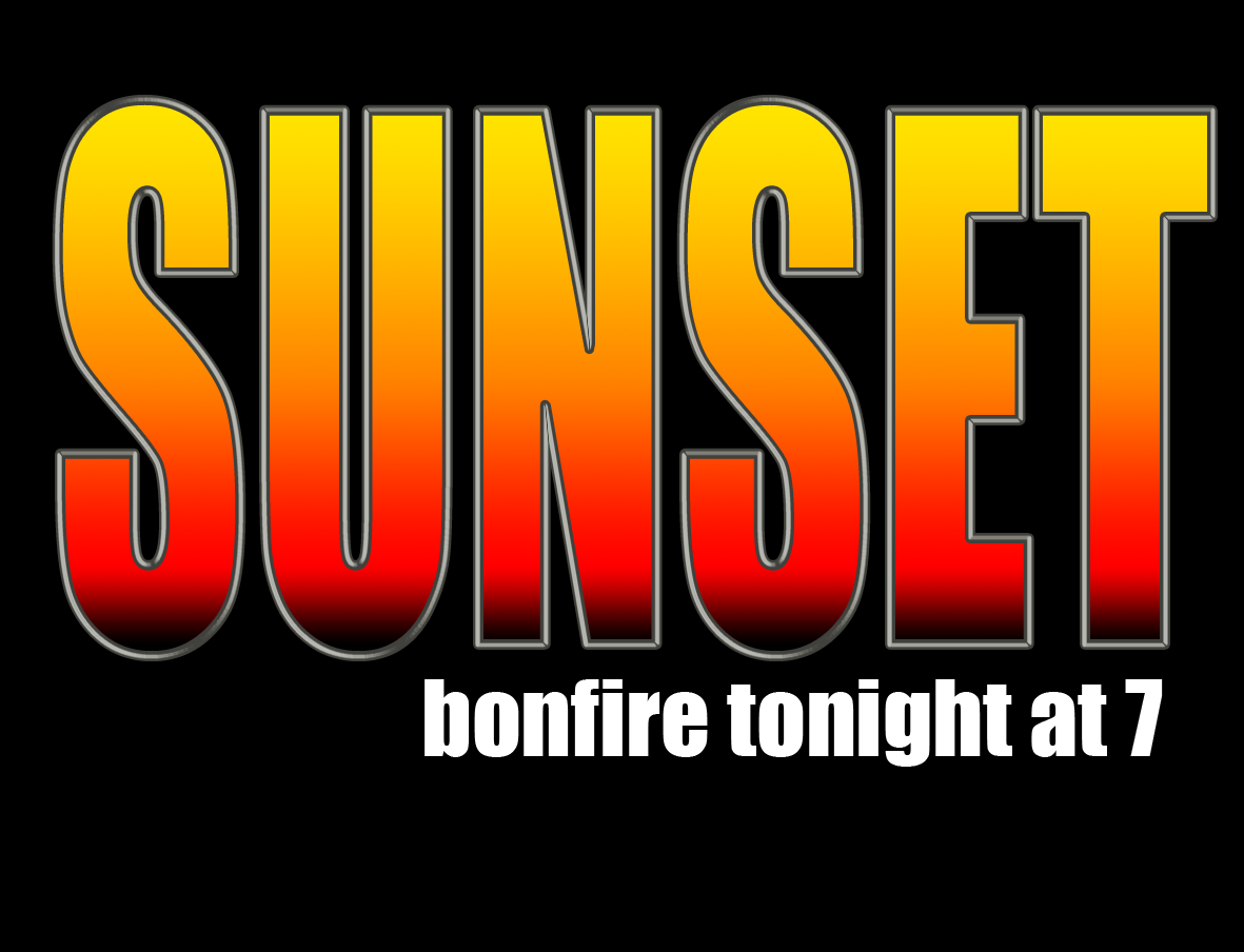 Sunset Stroke Emboss